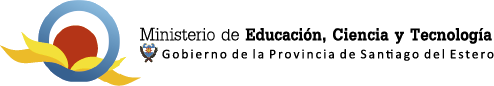Ministerio de Educación, Ciencia y Tecnología de Santiago del Estero Logo retina