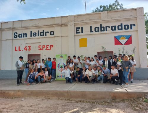Jornada de Concientizacion en el Instituto San Isidro Labrador de la localidad de Vinara Dpto Rio Hondo