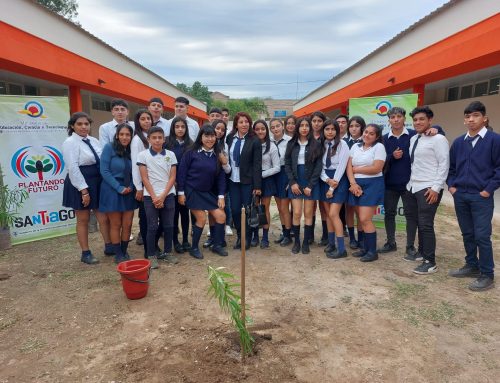 Plantación en la Inauguración del Colegio Secundario «Pedro Francisco de Uriarte»Dpto Loreto