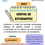 Convocatoria Centro de Estudiantes 2023