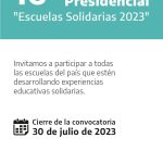 PROGRAMA EDUCACIÓN SOLIDARIA